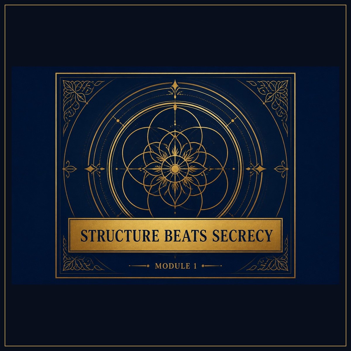Module 1 tile: Why Structure Beats Secrecy
